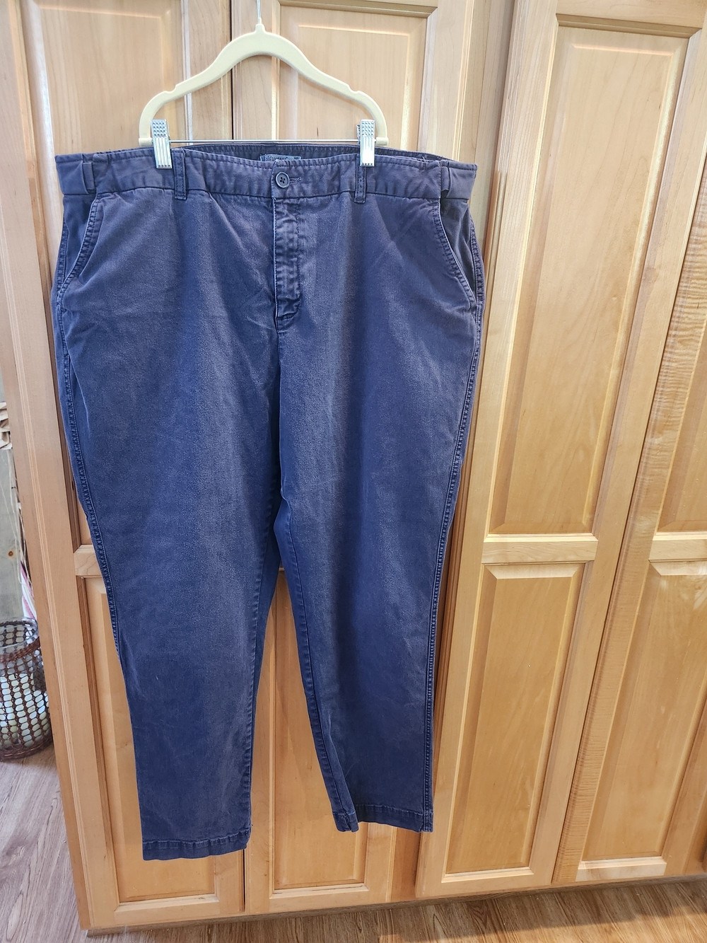 Coldwater Creek Women's Navy Blue Chino Pants